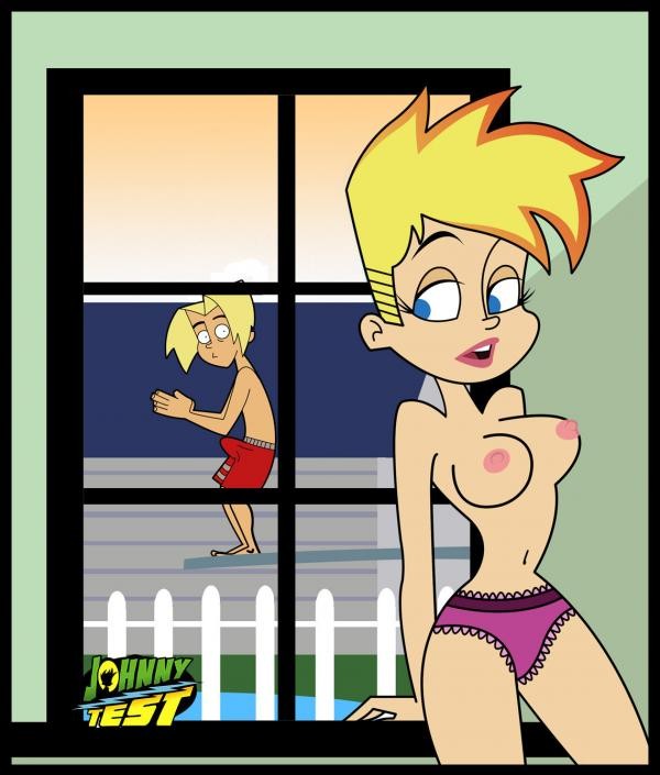 From Johnny Test Porn Sissy Transformation - Unluckily for Johnny, the dame's transformation experiment lasts longer  than beforeâ€¦ but looks like Gil enjoys it! â€“ Johnny Test Hentai